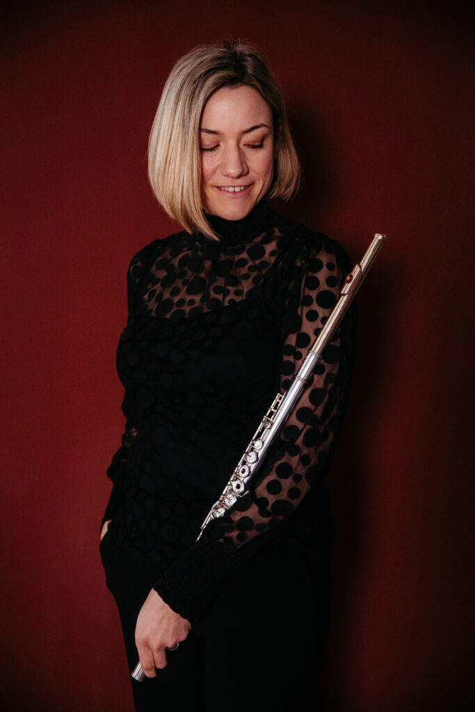 Businessfotografie, Portraitfotografie, Flötistin, Musikerportrait, Fine Art Portrait